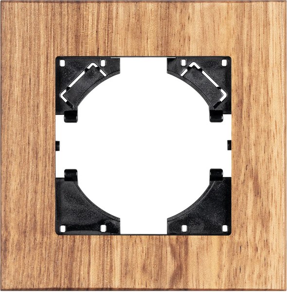 Рамка для выключателей и розеток Arlight FRM-XSILO-WD-1-SNL / 051271 - фото