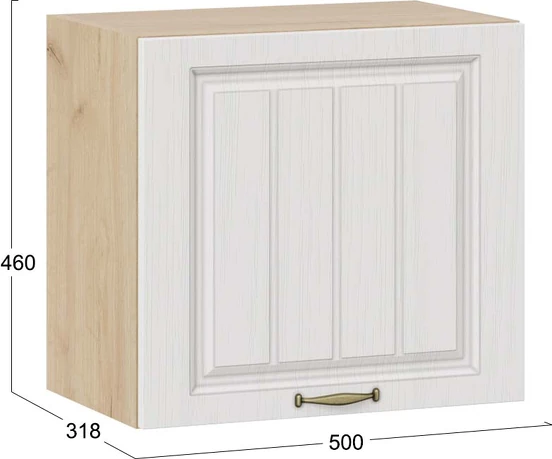Шкаф навесной для кухни ТриЯ Лина 1ВВ5Г с одной откидной дверью