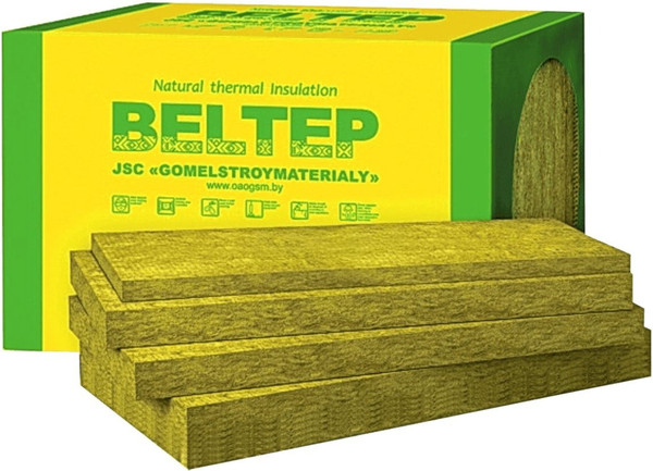 Минеральная вата БЕЛТЕП Универсал 1200х600x100 - фото