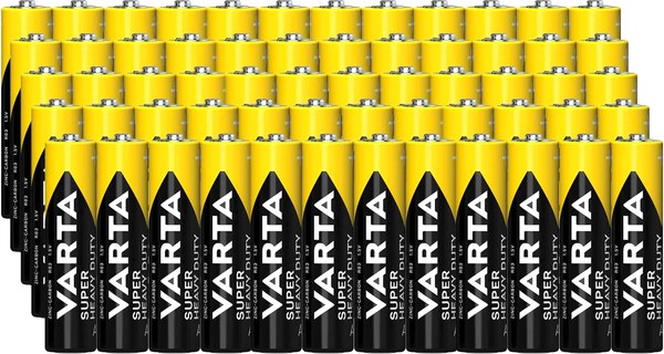 Комплект батареек Varta Superlife Heavy Duty AAA/R03 SP2 / 2003101352 - фото