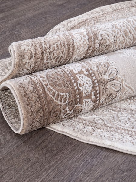 Ковер Karmen Hali Armina 03704A - BROWN / BROWN OVAL