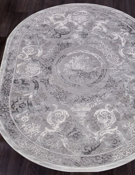 Ковер Karmen Hali Armina 03760A - GREY / GREY OVAL