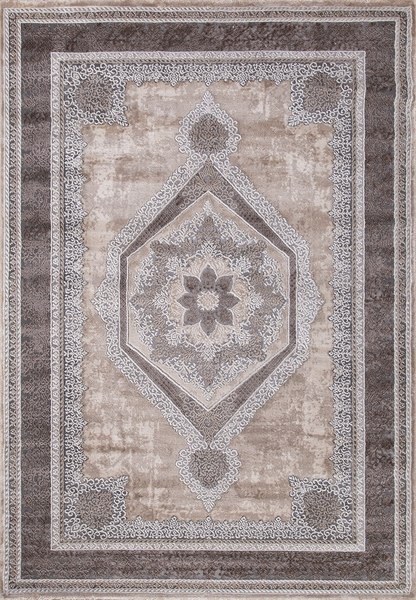 Ковер Karmen Hali Armina 04037C GREY / BROWN - фото