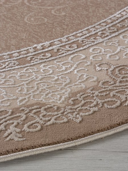 Ковер Karmen Hali Armina 04076A BROWN / BROWN OVAL