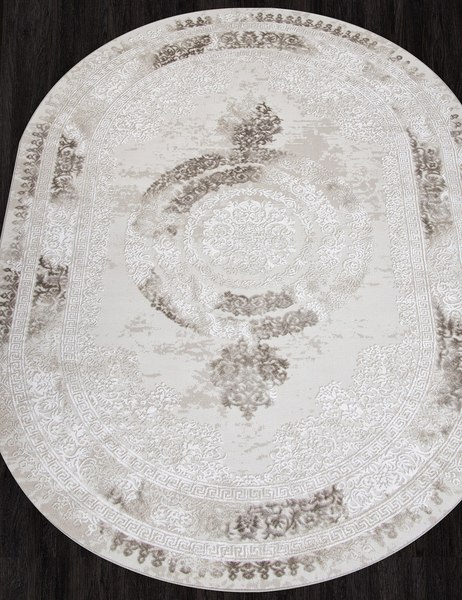 Ковер Karmen Hali Armina 04087A BROWN / BROWN OVAL