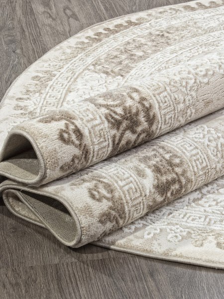 Ковер Karmen Hali Armina 04087A BROWN / BROWN OVAL