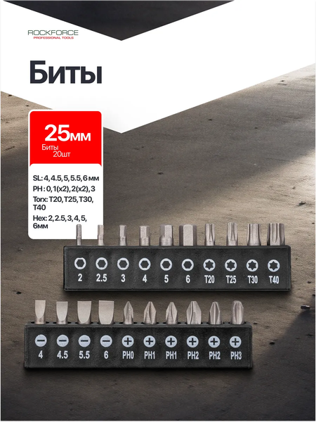 Набор отверток RockForce RF-7037