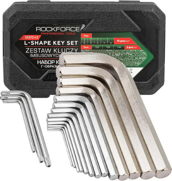 Набор ключей RockForce RF-5137D+3 - фото