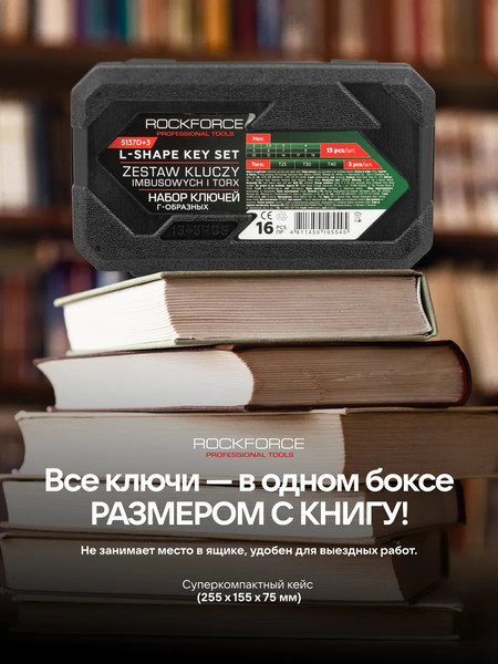 Набор ключей RockForce RF-5137D+3