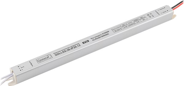 Драйвер для светодиодной ленты General Lighting GDLI-SS-36-IP20-12 SG / 519131 - фото
