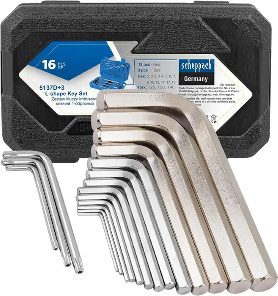 Набор ключей Scheppach Sch-5137D+3 - фото