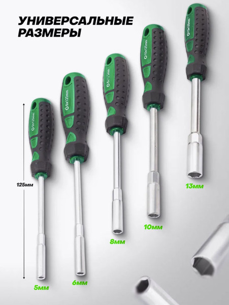 Набор ключей RockForce RF-7005G