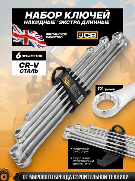 Набор ключей JCB 50622