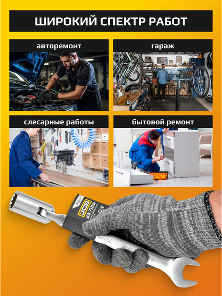 Гаечный ключ JCB JCB-75218F