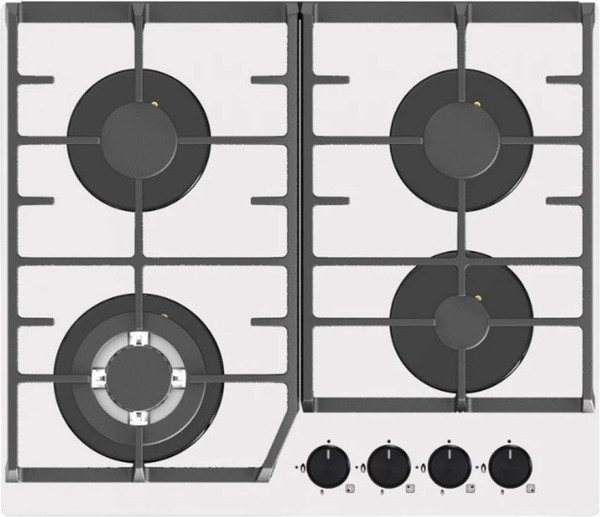 Газовая варочная панель ZORG HAG63 FDW WH - фото