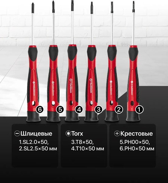 Набор отверток JBC 7006P