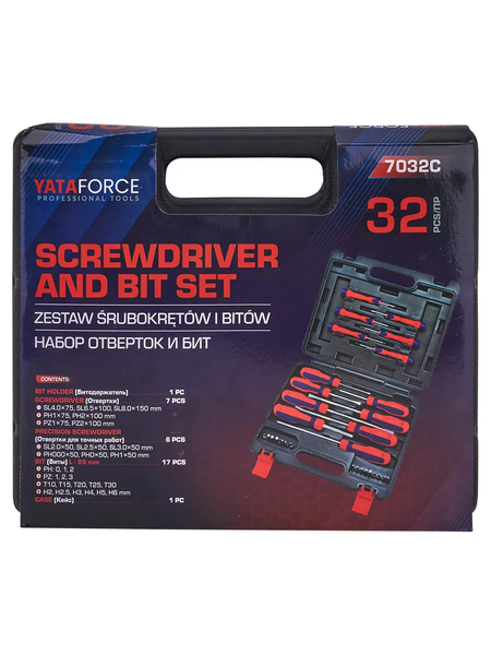 Набор отверток Yataforce YF-7032C