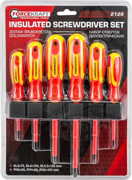 Набор отверток ForceKraft FK-2126