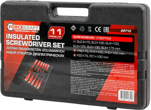 Набор отверток ForceKraft FK-20712 - фото