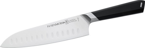 Нож Hatamoto Японский Шеф Сантоку / HVT-003B - фото