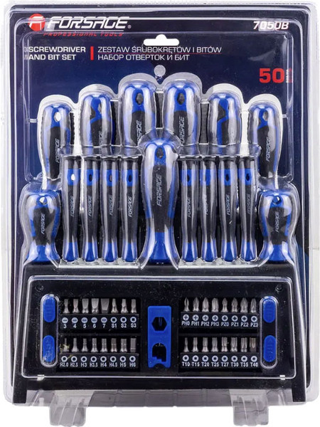 Набор отверток Forsage F-7050B