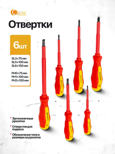 Набор отверток Forstime FT-2827