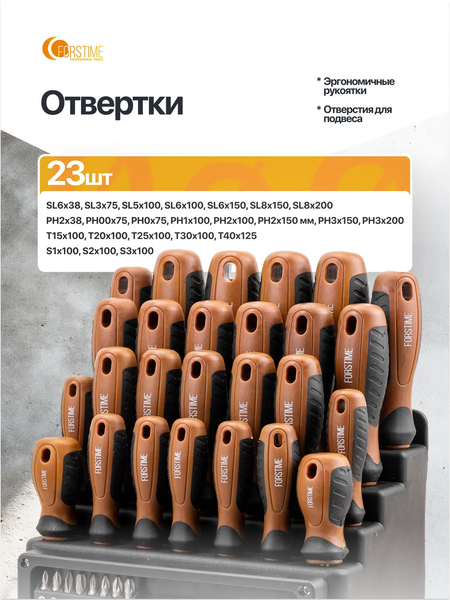 Набор отверток Forstime FT-7061