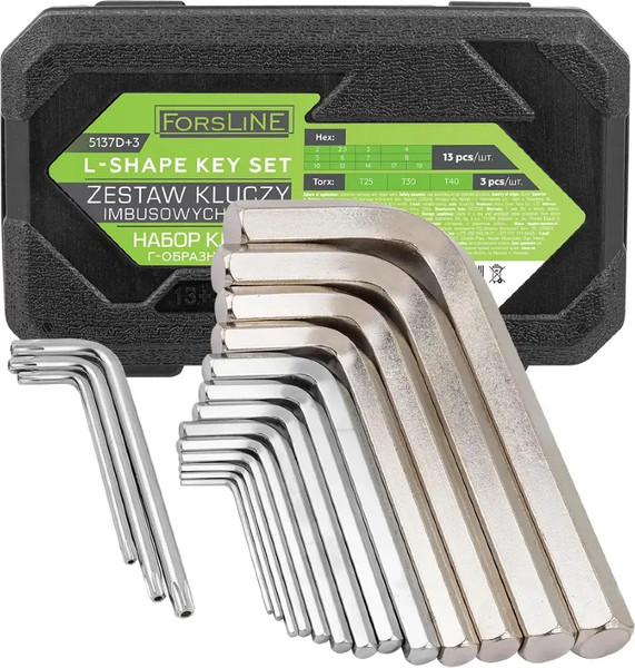 Набор ключей ForsLine FL-5137D+3 - фото