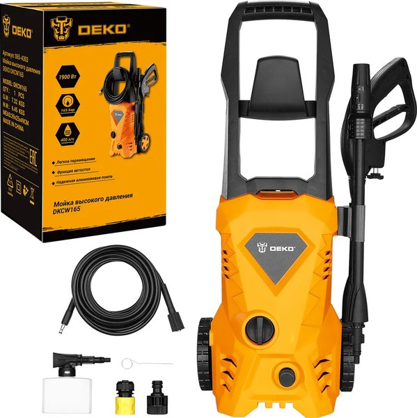 Мойка высокого давления Deko DKCW165 / 065-4303