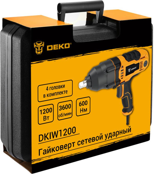 Гайковерт Deko DKIW1200 / 085-1125