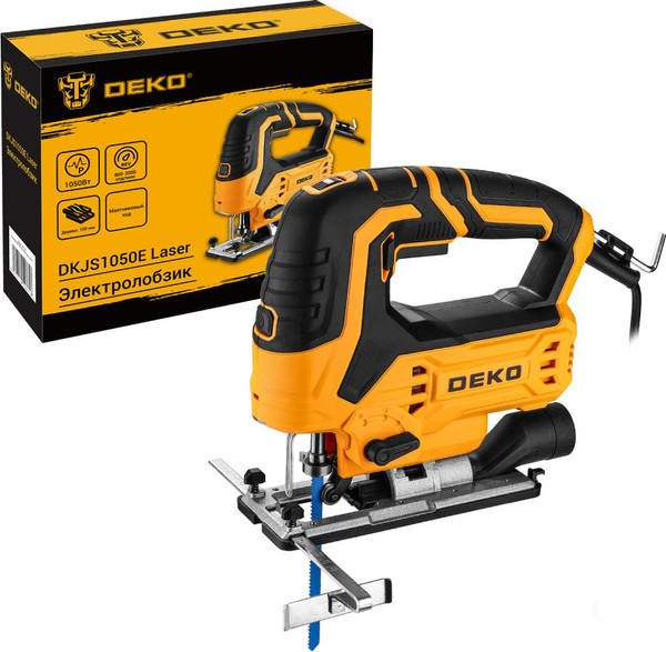 Электролобзик Deko DKJS1050E Laser / 084-1025 - фото