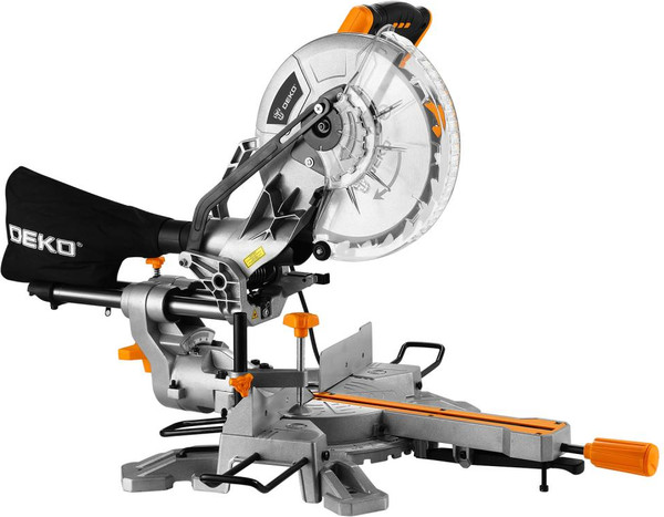 Торцовочная пила Deko DKMS255 Laser / 084-1029