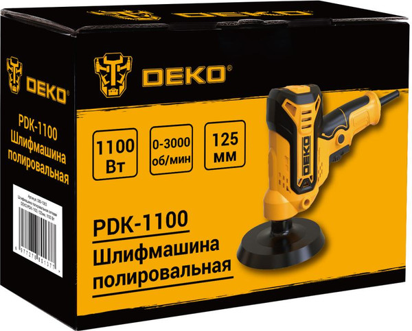 Полировальная машина Deko PDK-1100 / 085-1063