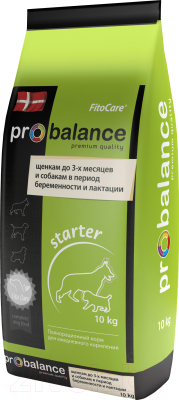 Сухой корм для собак ProBalance Starter (10кг) - фото