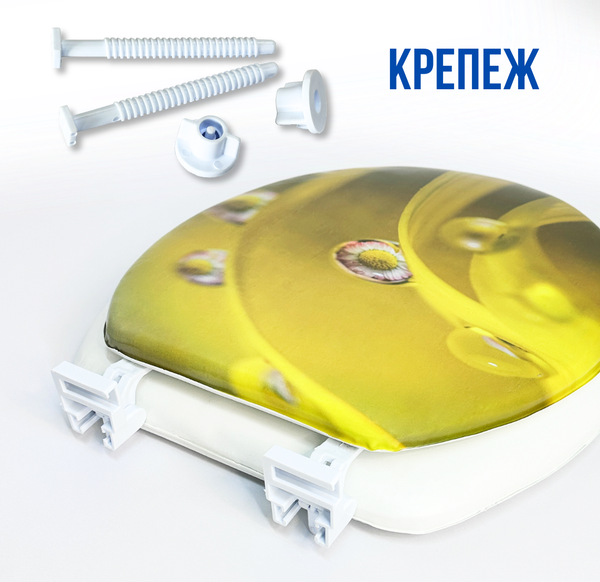 Сиденье для унитаза Еврокомфорт Океан В-31 103-311-01В31