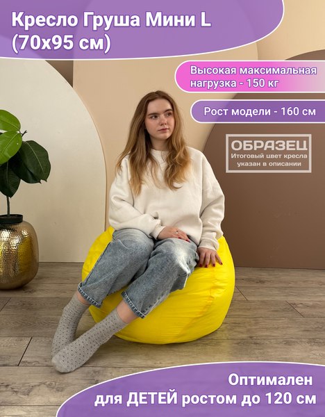 Бескаркасное кресло Flagman Груша Мини L Г0.1-08