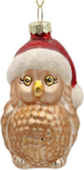 Елочная игрушка Волшебная страна Совушка 110262 - фото