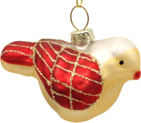 Елочная игрушка Волшебная страна Птичка 110256 - фото