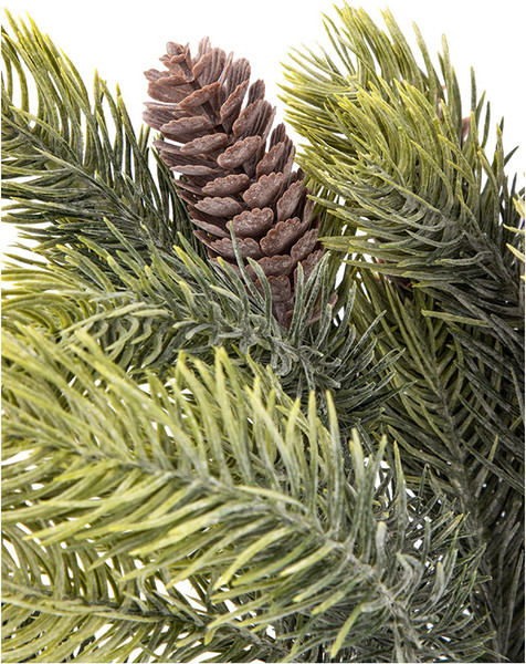 Ветка новогодняя Волшебная страна Ветка с шишками 110594