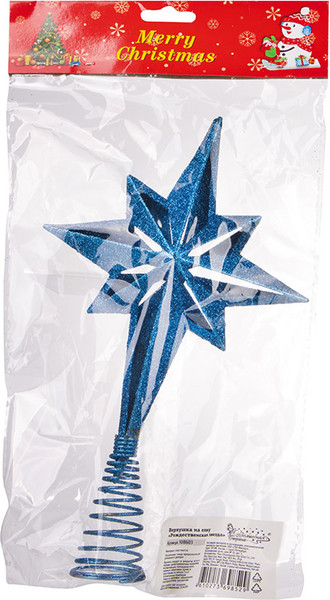 Верхушка для елки Волшебная страна Рождественская звезда 108603