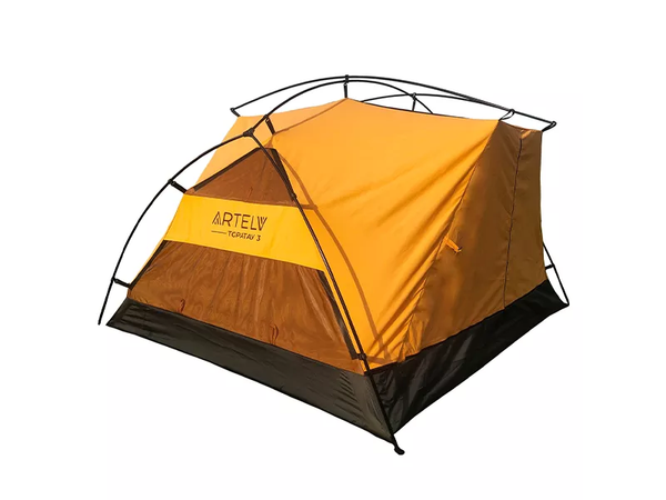 Палатка Artelv кемпинговая 3 / ATOP3O (оранжевый)