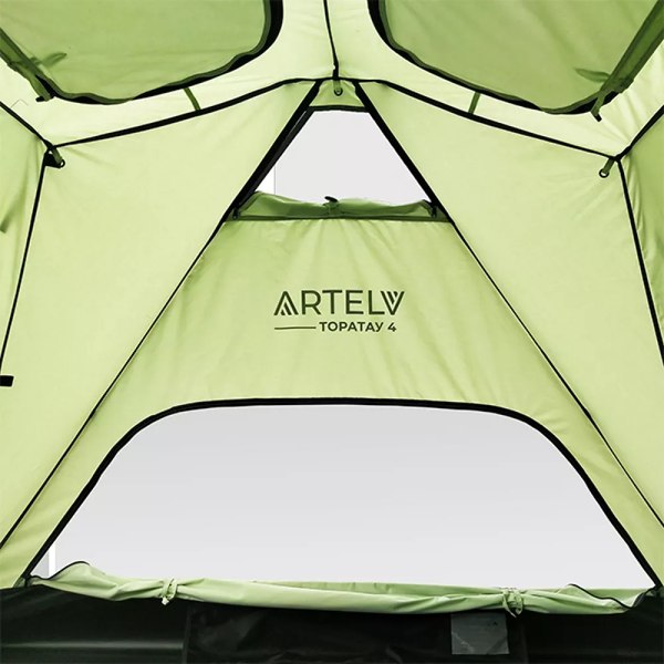Палатка Artelv кемпинговая 4 / ATOP4G (зеленый)