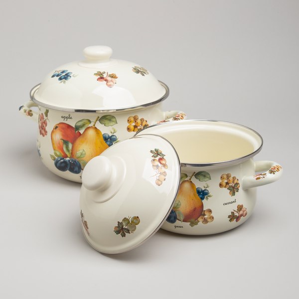 Набор кастрюль Agness Фрукты 934-703