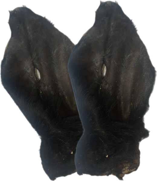 Лакомство для собак Mr. Нямыч Ухо говяжье с шерстью