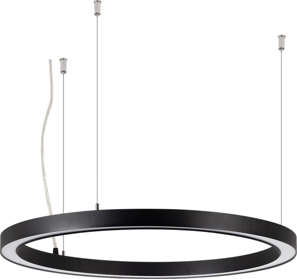 Потолочный светильник Arlight SP-CIRCLE-HANG-O3535-D600-35W Warm3000 RAL9005 120deg / 049362 - фото