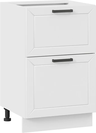 Шкаф-стол кухонный ТриЯ Лорас 1Н5Я2 с двумя ящиками - фото