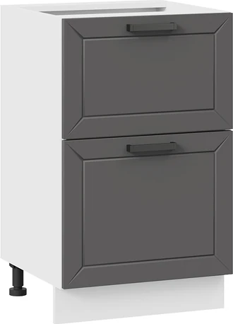 Шкаф-стол кухонный ТриЯ Лорас 1Н5Я2 с двумя ящиками - фото