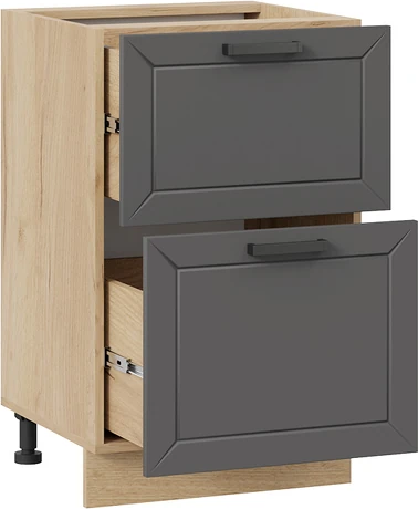 Шкаф-стол кухонный ТриЯ Лорас 1Н5Я2 с двумя ящиками