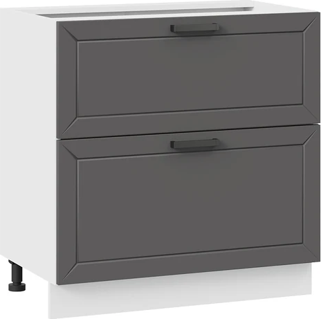 Шкаф-стол кухонный ТриЯ Лорас 1Н8Я2 с двумя ящиками - фото