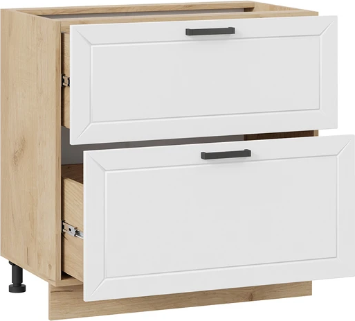 Шкаф-стол кухонный ТриЯ Лорас 1Н8Я2 с двумя ящиками